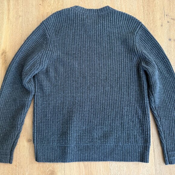 Banana Republic Artie 100% Dark Gray Cashmere Sweater Size Large - Picture 8 of 10